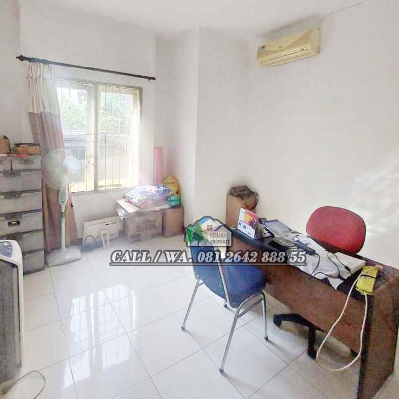 dijual villa komplek cemara asri jln jambu