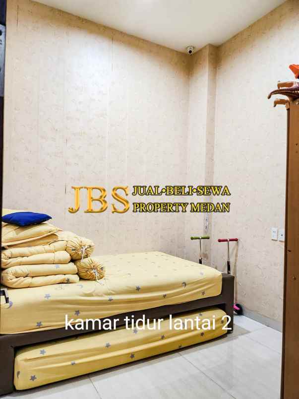 dijual villa komplek cemara asri kondisi siap huni