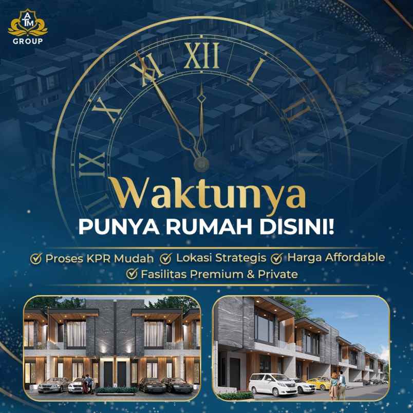 dijual villa komplek cemara park palace