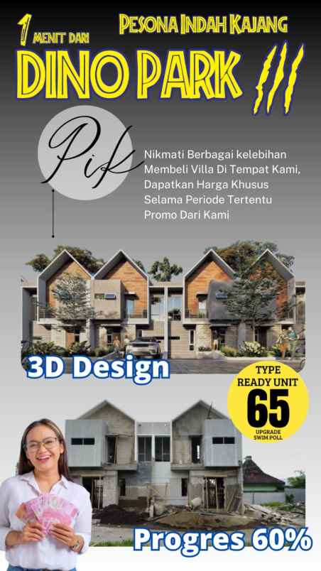 dijual villa pesona indah kajang