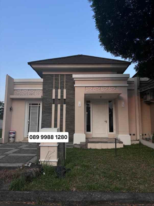 disewa rumah cantik dekat golf suvarna padi tangerang