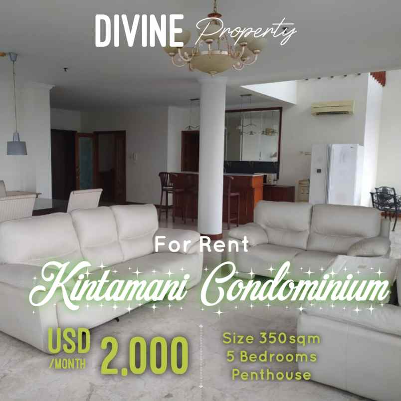 disewakan apartemen kintamani condominium