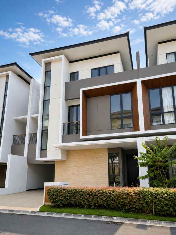 disewakan rumah cluster maninjau asya jgc