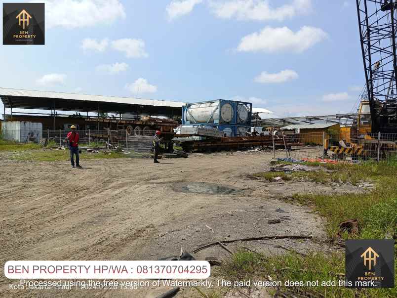 disewakan tanah di cakung cilincing 1 5 ha siap pakai