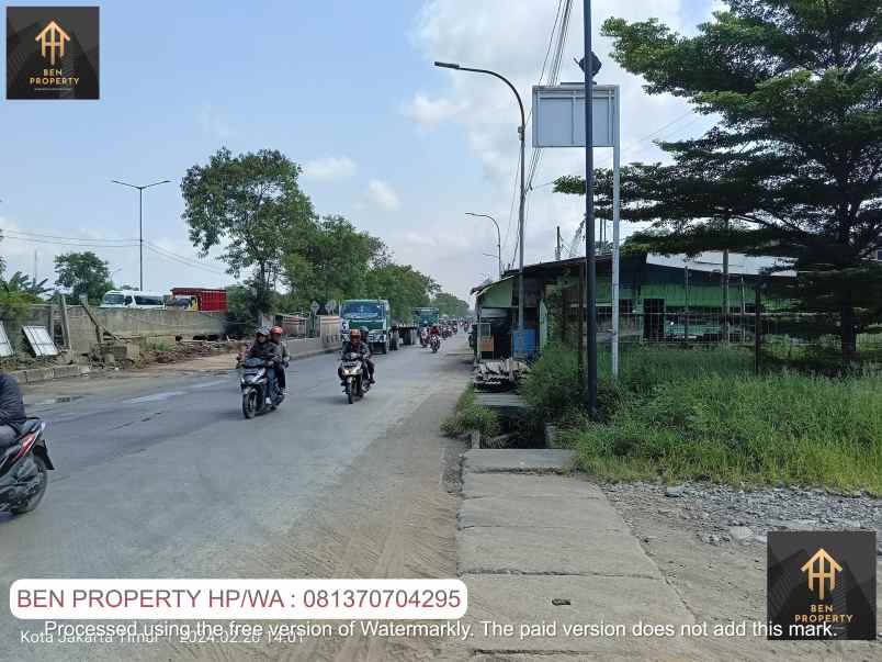 disewakan tanah di cakung cilincing 1 5 ha siap pakai