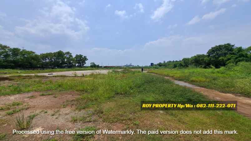 disewakan tanah jl marunda makmur