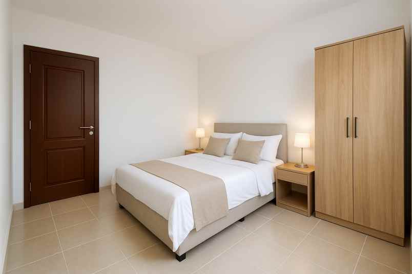 hunian mewah tipe 2 kamar tidur siap huni langsung