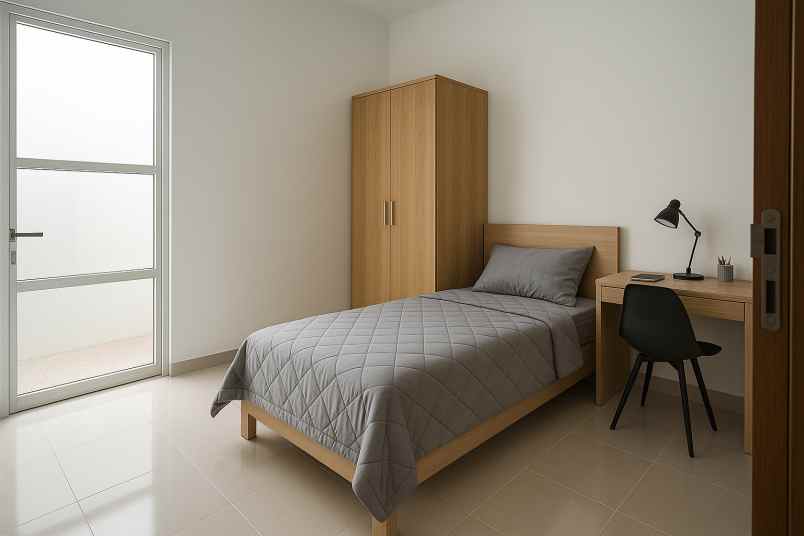 hunian mewah tipe 2 kamar tidur siap huni langsung