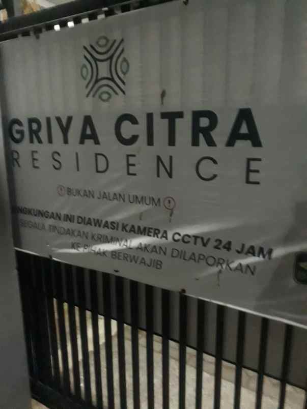 jual cash rumah baru bisa nego residen griya citra