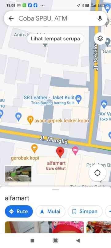 jual ruko di kopo sayati lama