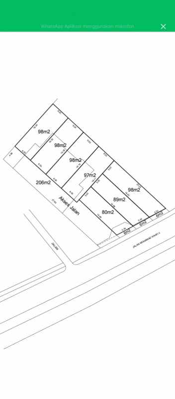 jual ruko komersil murah di jagakarsa