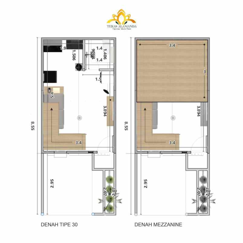jual rumah baru 2 lantai di cilangkap jakarta