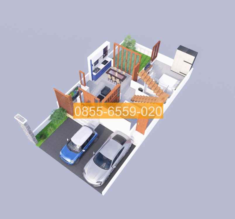 jual rumah cluster menara premiere land padang d50d51