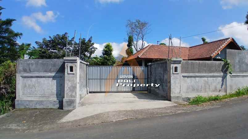 jual tanah 2780m2 bonus rumah di baturiti bedugul