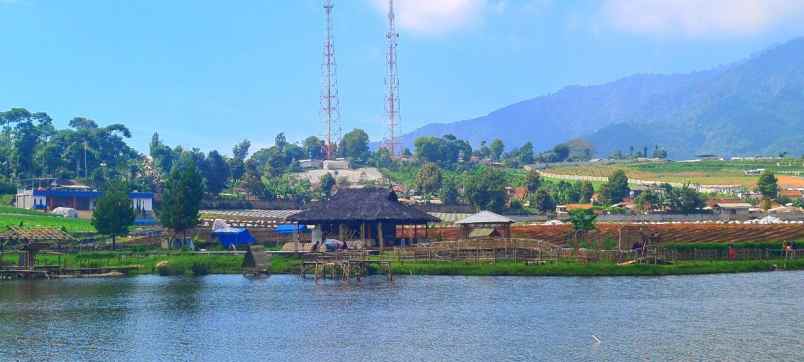 jual tanah lakeside view danau dan gunung di bandung