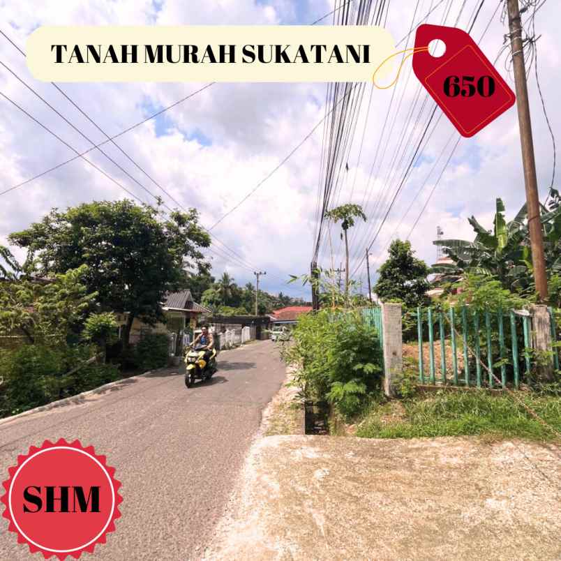 jual tanah murah sukatani manggkunegara