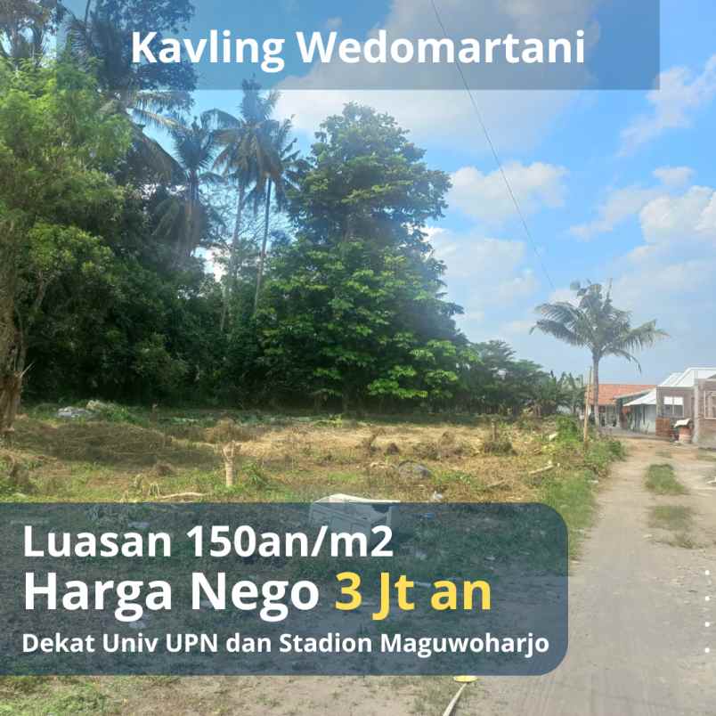 kavling wedomartani jogja dekat stadion maguwoharjo