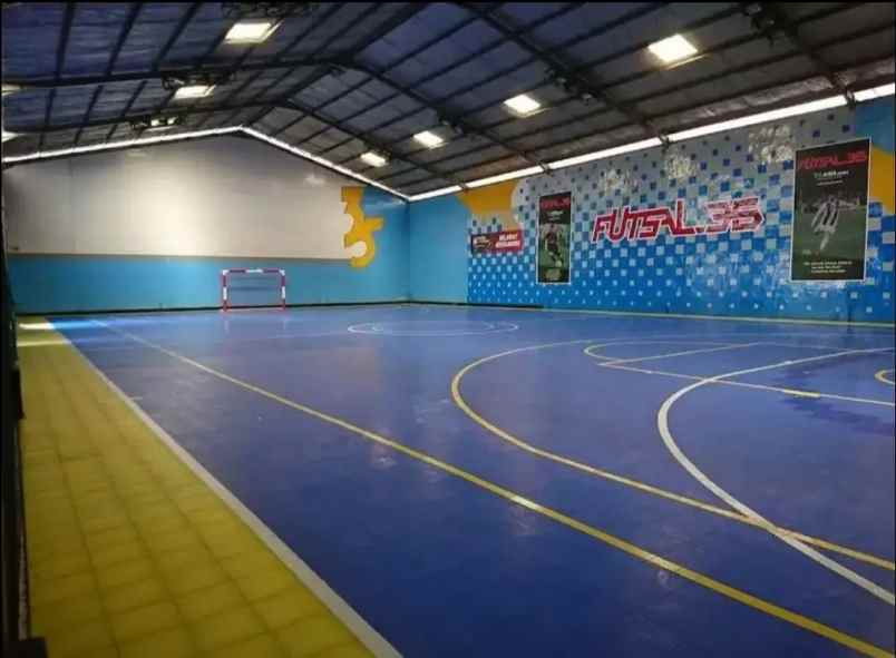 luas besar gor futsal antapani bandung harga nego