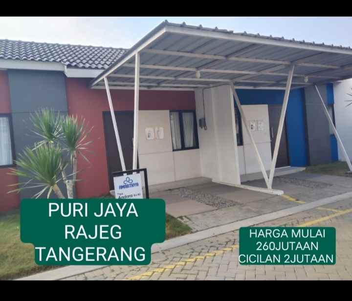 perumahan puri jaya rajeg tangerang harga murah