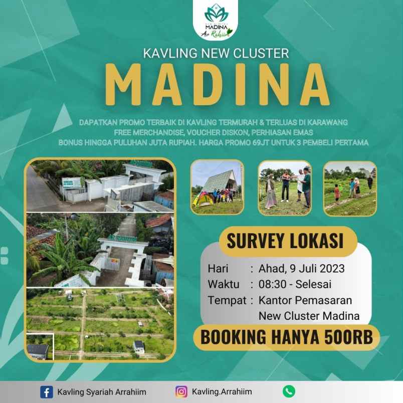 promo spesial new cluster madina