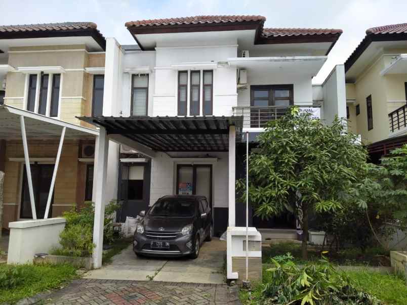 royal residence kensington siap huni cluster depan