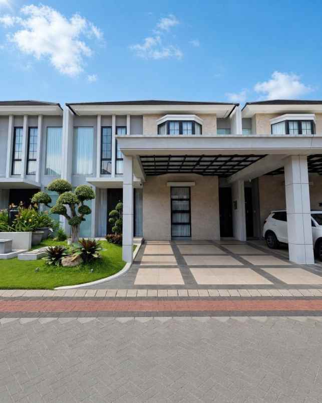 rumah aruba villa pakuwon city minimalis siap huni