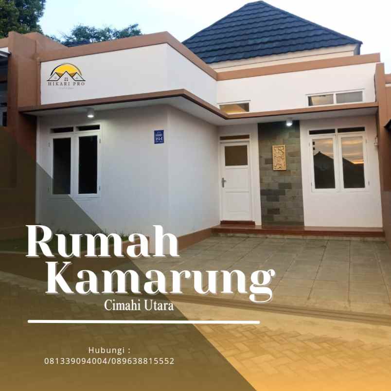 rumah baru di kamarung bawah citeureup cimahi utara