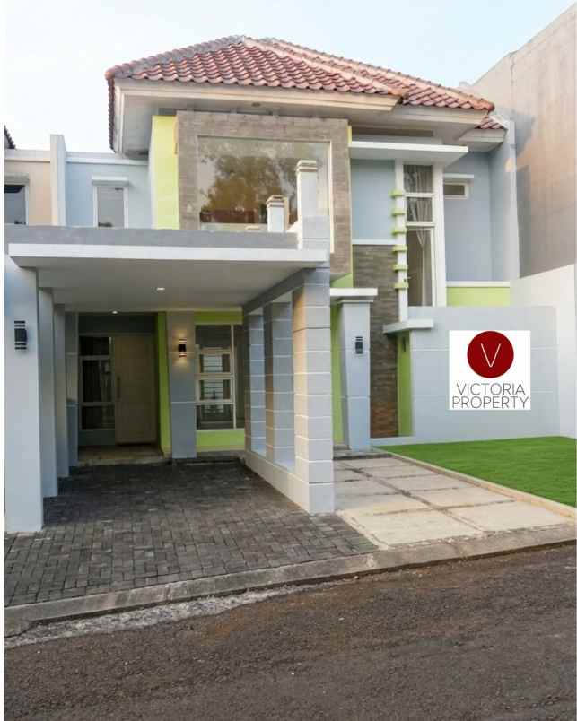 rumah baru direnovasi di legenda wisata cibubur