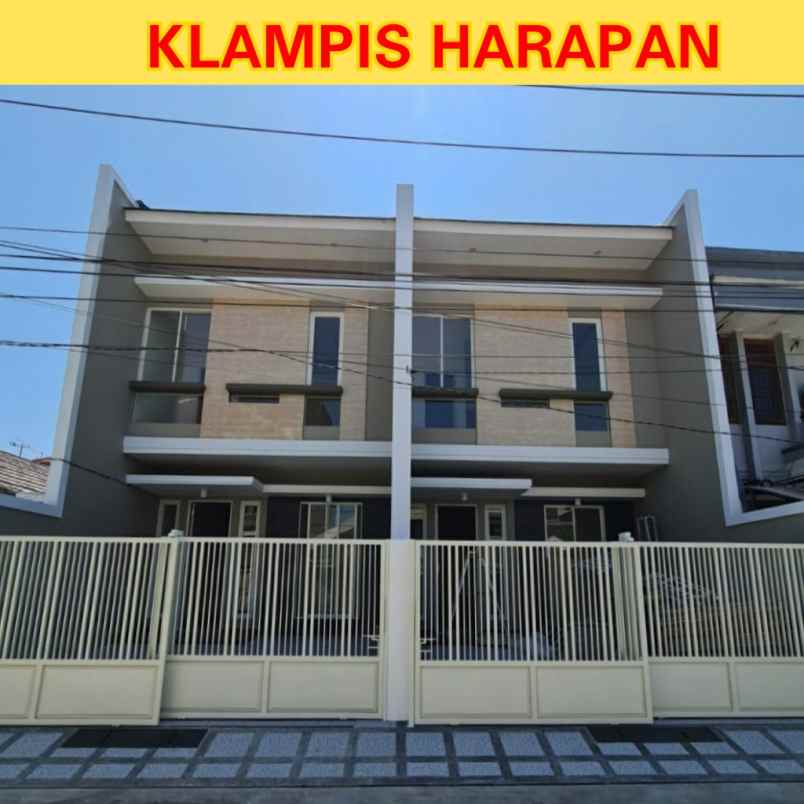 rumah baru minimalis strategis dekat merr rs haji its