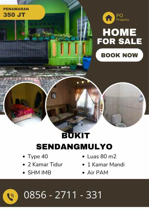 rumah bukit sendangmulyo tembalang dekat rswn