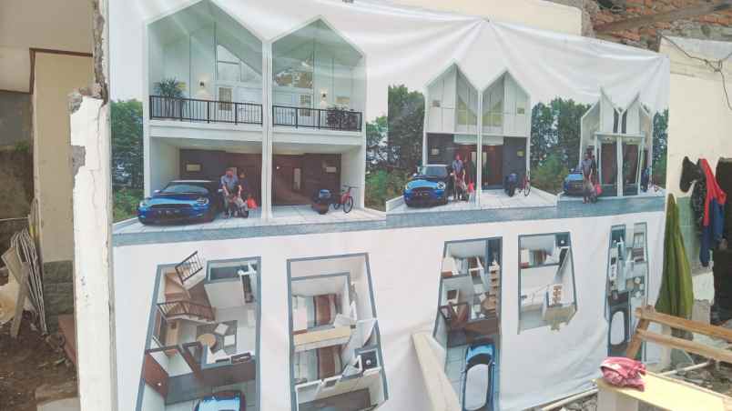 rumah cantik 2 lantai di ciracas