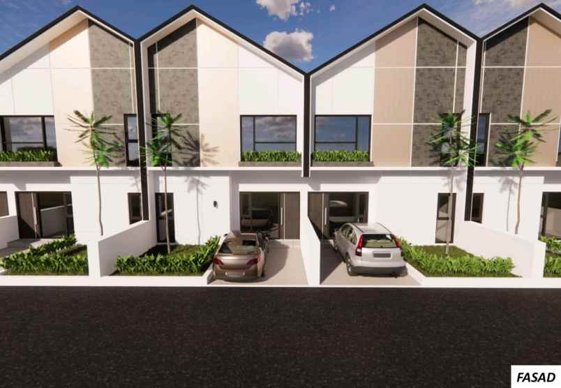 rumah cantik 2 lantai paling murah di banguntapan