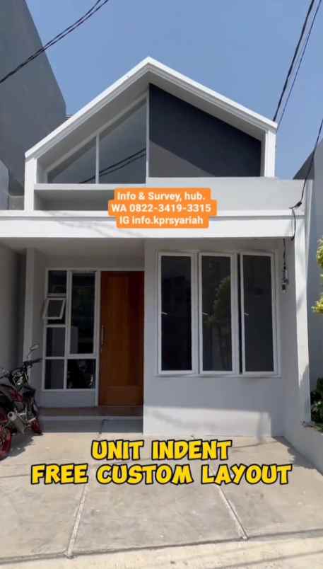 rumah cluster 2 lantai condet jakarta timur