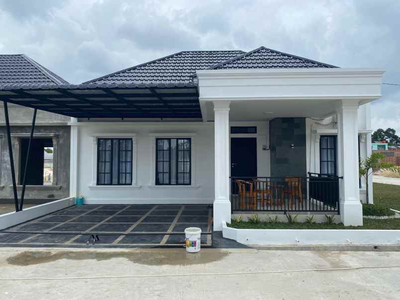 rumah cluster asri nyaman di jalan kartama pekanbaru