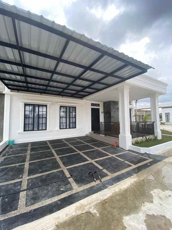 rumah cluster asri nyaman di jalan kartama pekanbaru