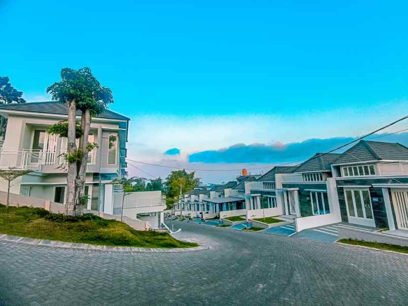 rumah cluster modern lokasi strategis di dau malang