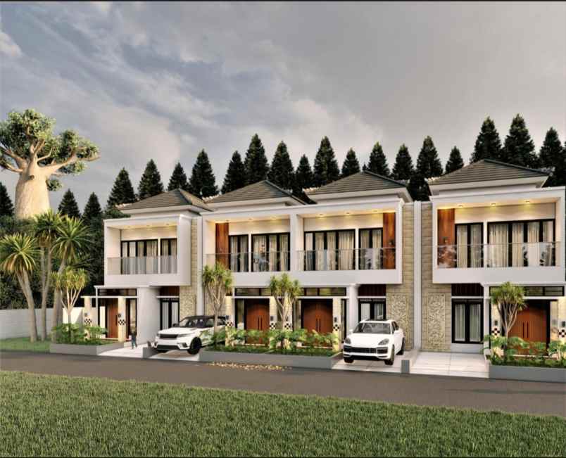 rumah cluster nuansa bali 934 jt an di sukmajaya depok