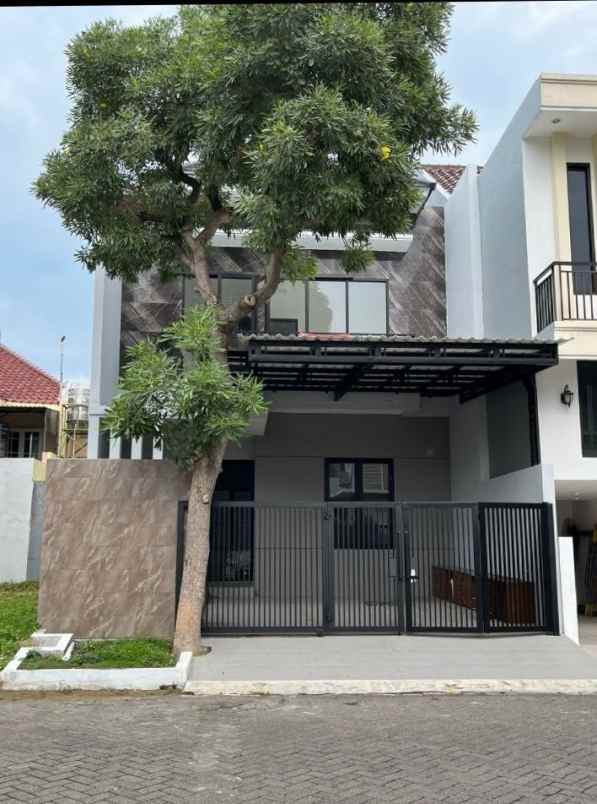 rumah cluster taman mutiara pakuwon city hadap barat