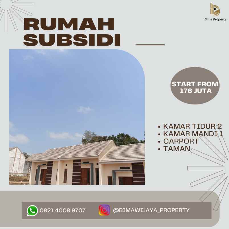 rumah dengan harga murah terjangkau