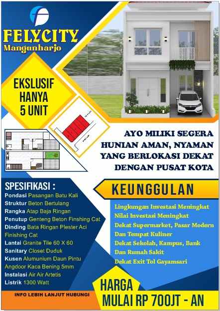 rumah ekslusif felicity mangunharjo tembalang