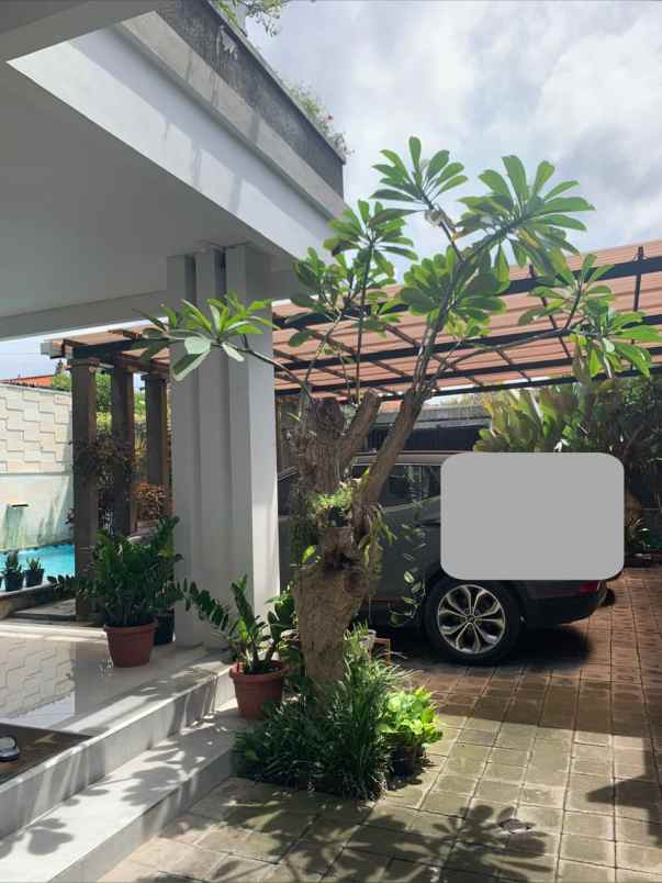 rumah elite bergaya villa di denpasar barat