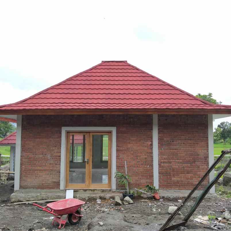 rumah etnik di prambanan free semua biaya free desain