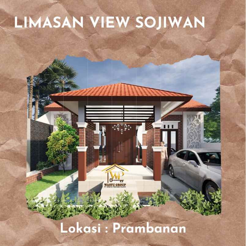 rumah etnik di prambanan free semua biaya free desain