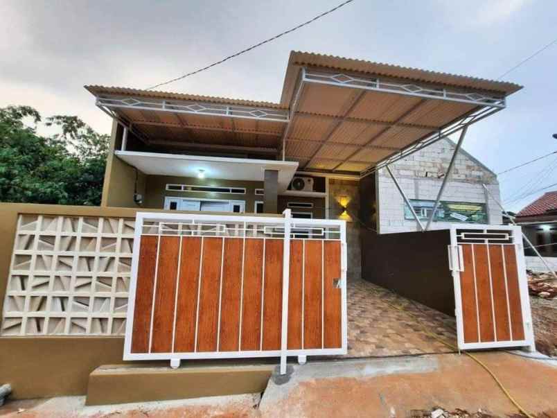 rumah hunian minimalis modern dekat akses tol