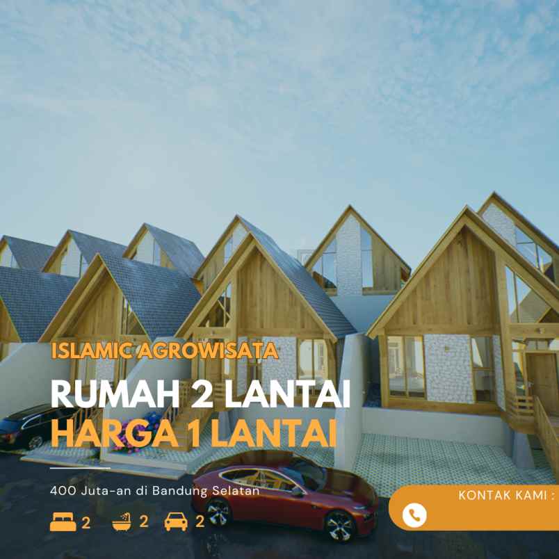 rumah islami dekat wisata ciwidey bandung