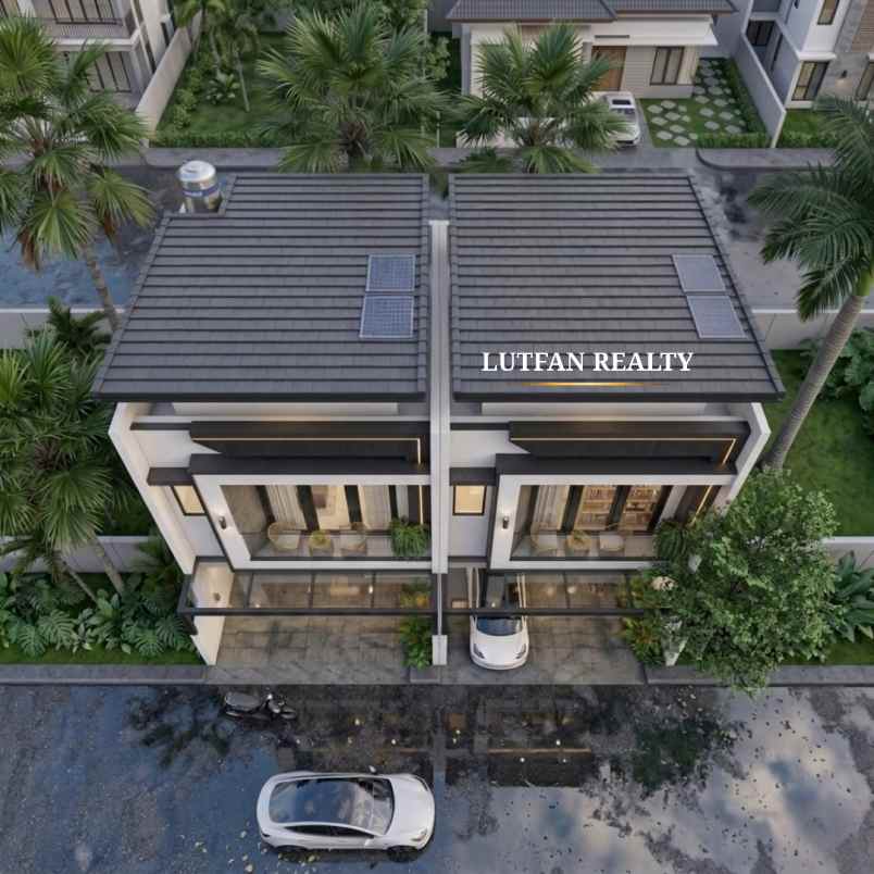 rumah jagakarsa minimalis dalam komplek