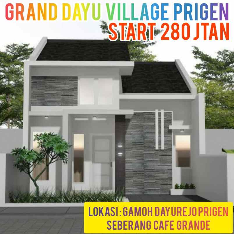 rumah jl kaliandra dayurejo prigen