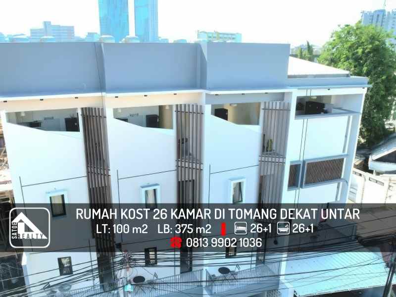 rumah kost eksklusif 26 kamar di tomang jakarta barat