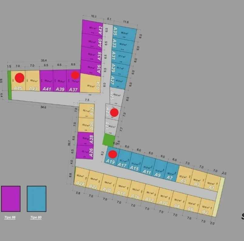 rumah mezzanine 700 jt an di mekarsari cimanggis depok