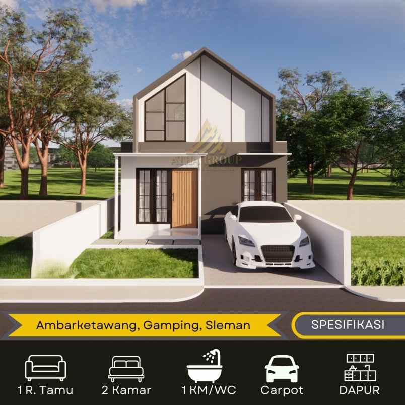 rumah modern murah ajuk ambar 2